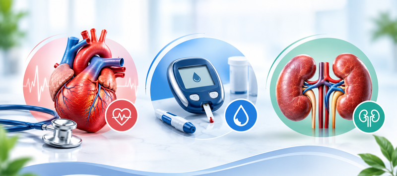 Heart Diabetes and Kidney Care